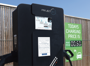 One of our Electric Vehicle Chargers