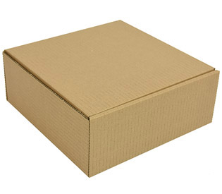 Medium brown postal box
